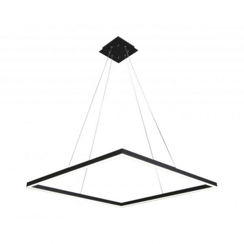 Люстра подвесная светодиодная IQLED Altis Black 50W (4000K)