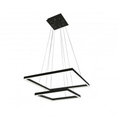 Люстра подвесная светодиодная IQLED Altis Black 60W (4000K)