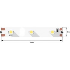 Светодиодная лента IQLED 4,8W 3528 SMD 60LED/m IP33 Светодиодная лента IQLED 4,8W 3528 SMD 60LED/m IP33